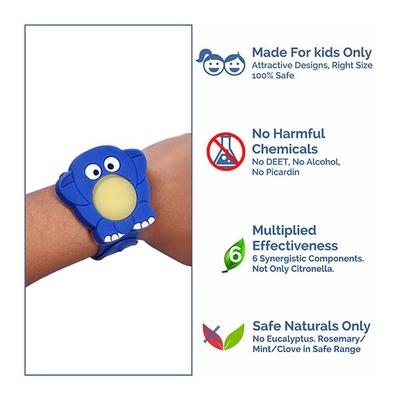 Baby Safety Inc Appu Mosquito Repellent Slap Band (2 Refills + 6 Patches) - Mosquito Repellent