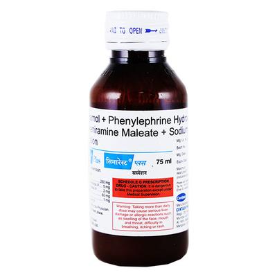 Sinarest Plus Syrup 60ml - Cough And Cold-Cou