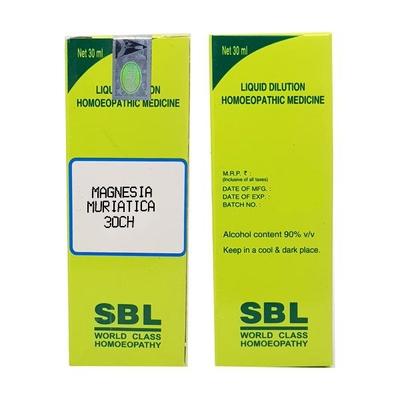 SBL Magnesia Muriatica 30 Liquid 30 ml - Dilutions