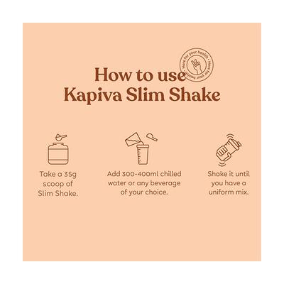 Kapiva Slimming Shake Powder - Chocolate 1 kg - Health Products