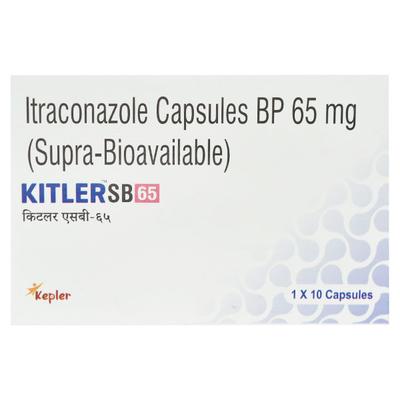KITLER SB 65 Capsule 10's - Fungal Infections-Anf
