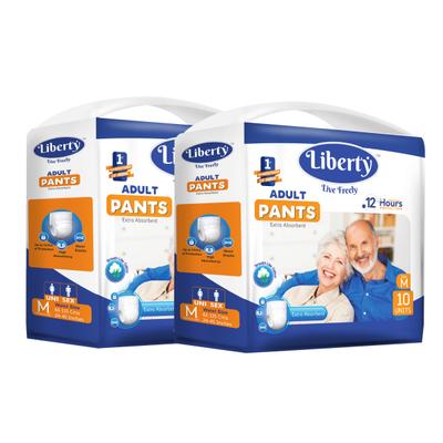 Liberty Premium Adult Diaper Pants (M) (Pack of 2 x 10's) - Adult Diapers & Pads