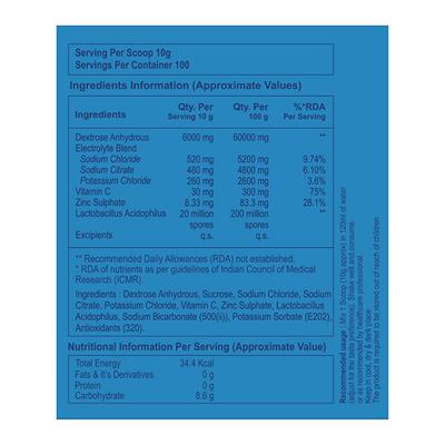 ElectroFizz Electrolyte Powder - Blueberry 1 kg - Health Drink