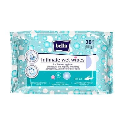 Bella Intimate Wet Wipes 20's - Intimate Care