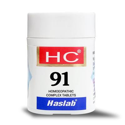 Haslab HC 91 (Homeopathic Complex) Tablet 20 gm - Homeopathic Complex Tablet