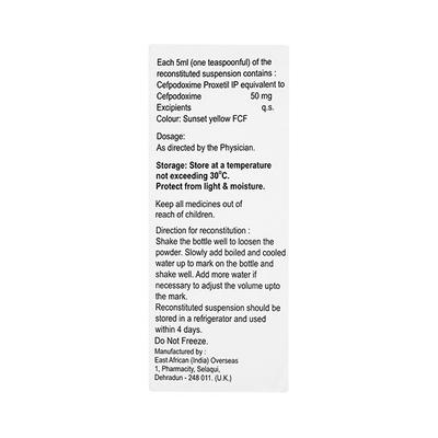 PICEF Dry Syrup 30ml - Bacterial Infections-Cep