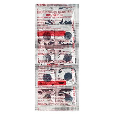 Brupal Kid Tablet 10'S - Pain relief-Nsa