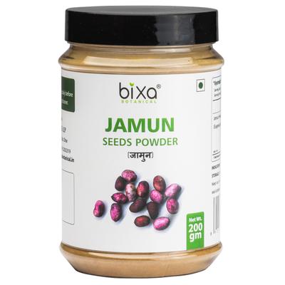 Bixa Botanical Jamun Seed Powder 200 gm - Diabetes Care (Ayush)