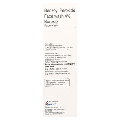 BENXOP FACE WASH Cream 50gm - Cleanser-Emo