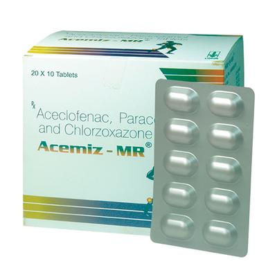 Acemiz MR Fast Tablet 10'S - Muscle Cramps/Spasticity-Mus