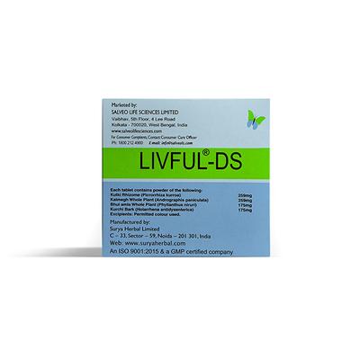 Salveo Life Sciences Livful-DS Tablet 10's - Speciality Medicines