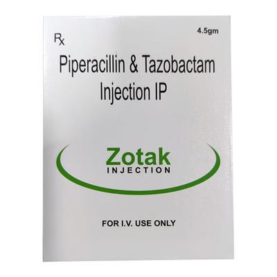 ZOTAK 4.5gm Injection 1's - Bacterial Infections-Pen
