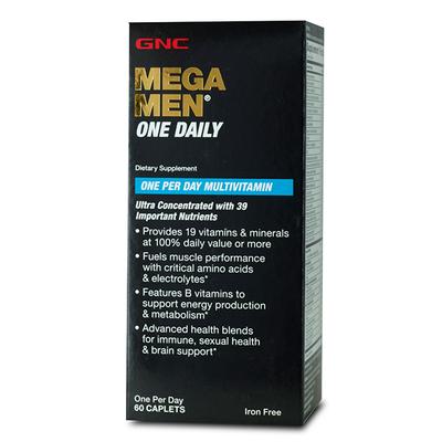 GNC Mega Men One Daily Caplet 60's - Sexual Care