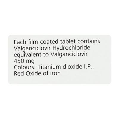 Valcyte 450mg Tablet 60'S - Viral infections-Ant