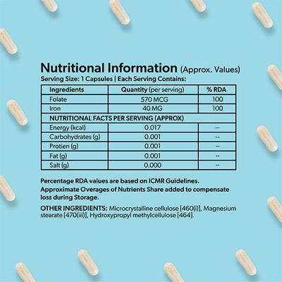 Hera Safe Pregnancy Capsule Bundle (Folate First + Calcium Core + Omega One) - Multi-Vitamins