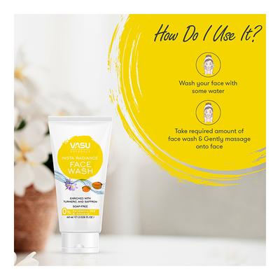 Vasu Face Wash - Insta Radiance 150 ml - Face Wash & Cleansers