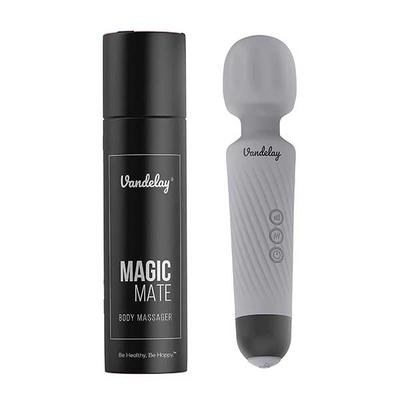 Vandelay Magic Mate Body Massager - Smoky Black - Massagers