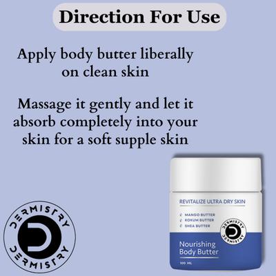 Dermistry Dry Skin Nourishing Body Butter 100 ml - Body Butter