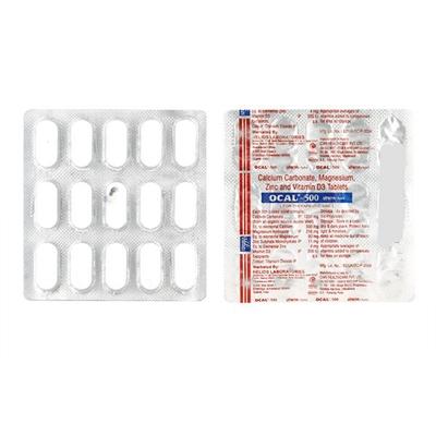 Ocal 500mg Tablet 15'S - Supplements-Cal