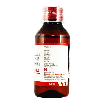 Refid Plus Syrup 100ml - Cough And Cold-Cou