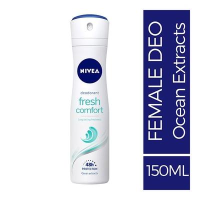 Nivea Fresh Comfort Deodorant 150 ml - Deodorants/Roll-Ons