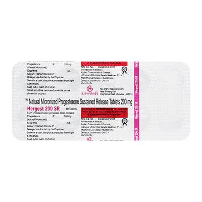 HERGEST SR 200 Tablet 10's - Hormonal Therapy-Oes