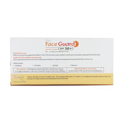 Tvaksh Face Guard SPF 50+ 30 gm - Face Sunscreen