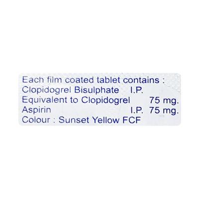 CLOPEART AS Tablet 10's - Blood Clot-Ant