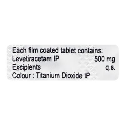 SOLEM 500mg Tablet 10's - Epilepsy/Convulsion-Ant