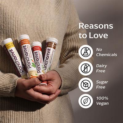 Panchamrit Gut Health Effervescent Tablets - Zesty Lemon Flavour 20's - General Health