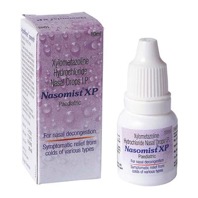 NASOMIST XP PEAD Nasal Drops 10ml - Nasal Congestion-Nas