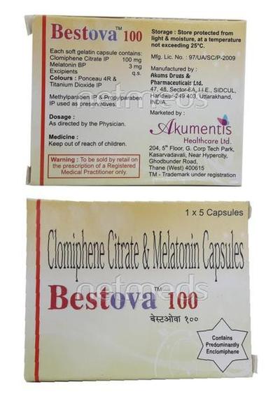 Bestova 100mg Capsule 5'S - Hormonal Therapy-Oes
