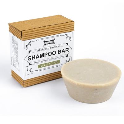 Goli Soda All Natural Probiotic Shampoo Bar for Oily Hair (Pack of 2 x 90 gm) - Dry Shampoos & Conditioners