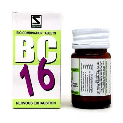 Dr.Willmar Schwabe BC 16 Tablet 20 gm - Bio-Combination