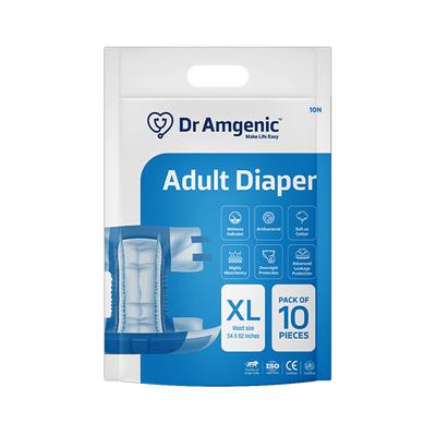 Dr Amgenic Adult Diapers (XL) 10's - Adult Diapers & Pads