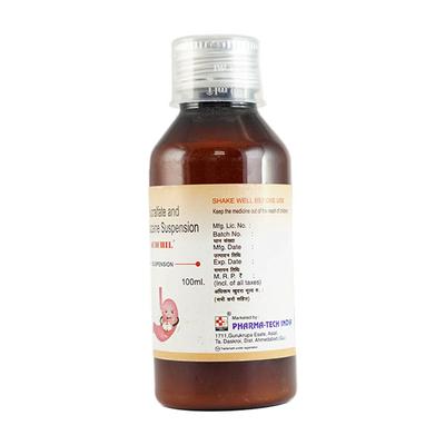 ACICHIL Oral Suspension 100ml - Ulcer/Reflux/Flatulence-Aaa