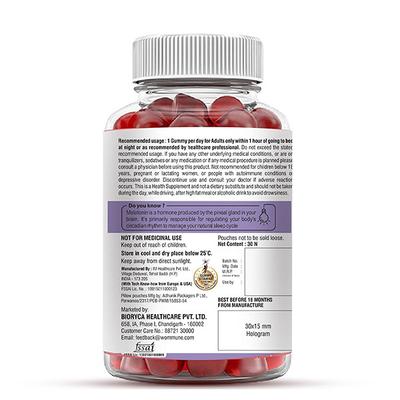 Wommune Melatonin Gummies - Strawberry 30's - Mental Health