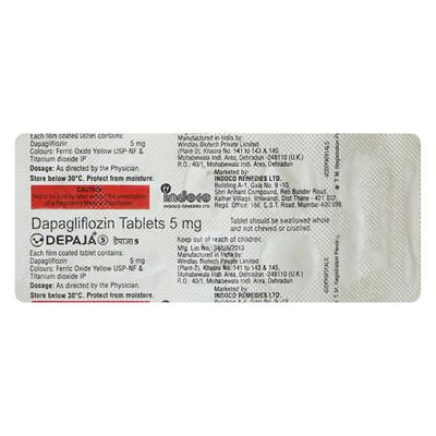 DEPAJA 5 Tablet 10's - Diabetes-Ant
