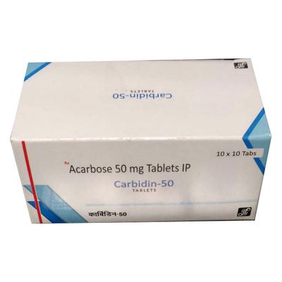 CARDIBIN 50 Tablet 10's - Diabetes-Ant