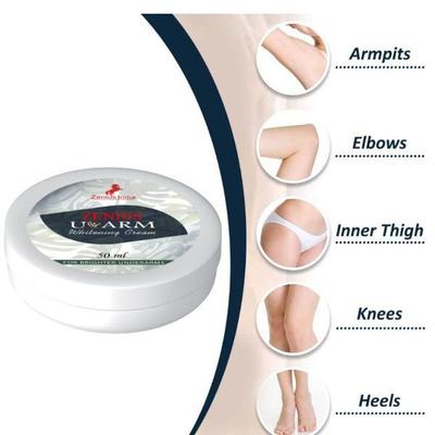 Zenius U Arm Whitening Cream for Underarms 50 gm - Personal Care (Ayush)