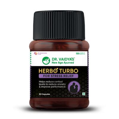 Dr.Vaidya's Herbo24Turbo Made For Stress Relief 30's - Speciality Medicines