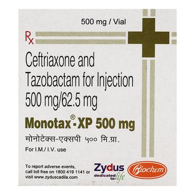 MONOTAX XP 500mg Injection 1's - Bacterial Infections-Cep