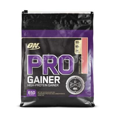 Optimum Nutrition (On) Pro Gainer Strawberry Cream 10.19Lb - Workout Essentials