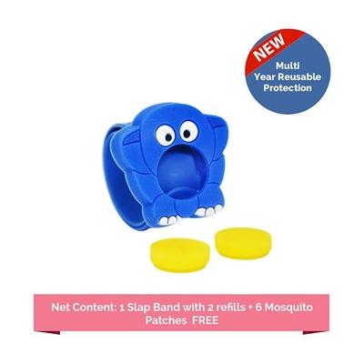 Baby Safety Inc Appu Mosquito Repellent Slap Band (2 Refills + 6 Patches) - Mosquito Repellent