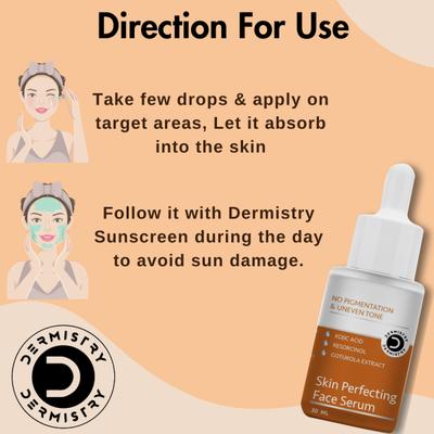 Dermistry No Pigmentation 2% Kojic Acid Skin Perfecting Face Serum 30 ml - Face Serum