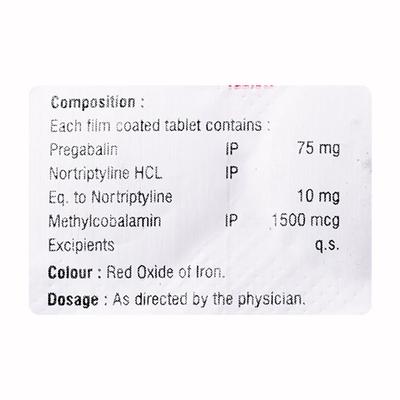 MECVINERVE NP Tablet 10's - Neuropathic Pain-Dru