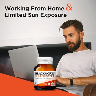 Blackmores Shine Power D3 Capsule 90's - Calcium And Minerals