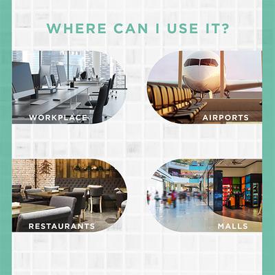 Pee Safe Toilet Seat Sanitizer Spray - Lavender 75 ml - Intimate Care