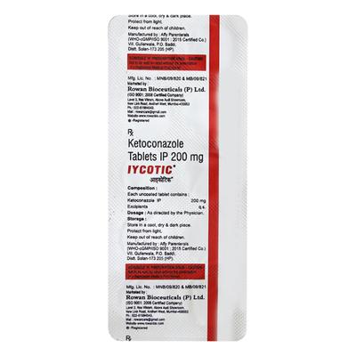 IYCOTIC Tablet 10's - Fungal Infections-Taa