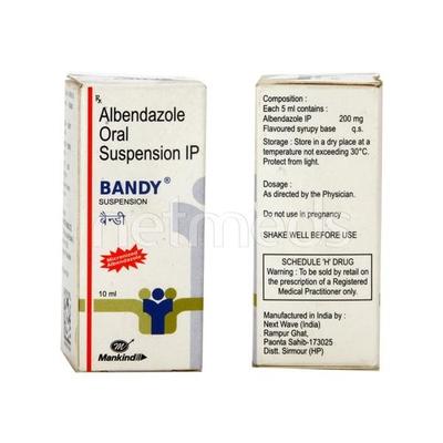 Bandy Syrup 10ml - Parasitic Worms-Ant
